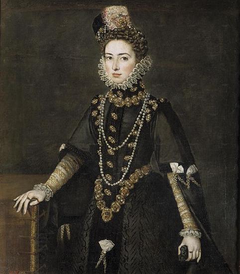 Alonso Sanchez Coello Portrait of Catalina Micaela de Austria
